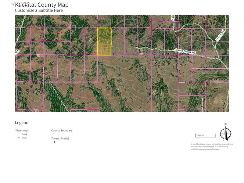 Jensen Quarry RD, Bickleton, WA 99322