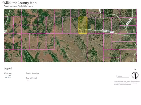 Jensen Quarry RD, Bickleton, WA 99322