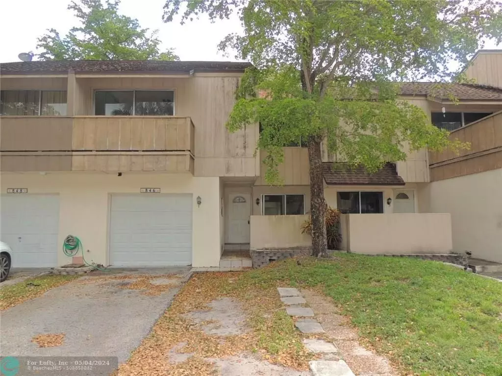 Plantation, FL 33324,846 NW 81st Avenue  #6