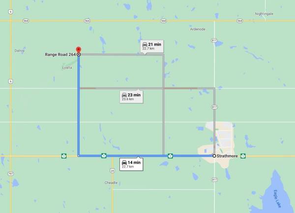 Rural Wheatland County, AB T0J 0Y0,W4R26T25S16QSE Range Road 264