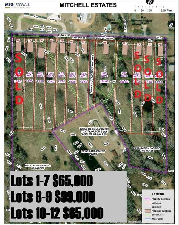 Lot 7 East Ball Street, Tom Bean, TX 75489