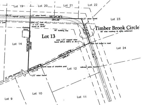 LOT 13 Timber Brook Circle, Denison, TX 75021