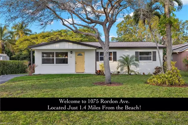 1075 Rordon AVE, Naples, FL 34103