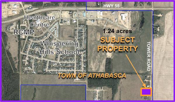 Athabasca, AB T9S 0B8,Lot 4 Tower RD