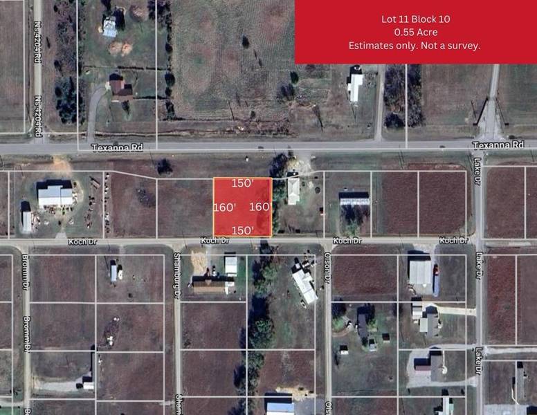 Texanna Road, Eufaula, OK 74432