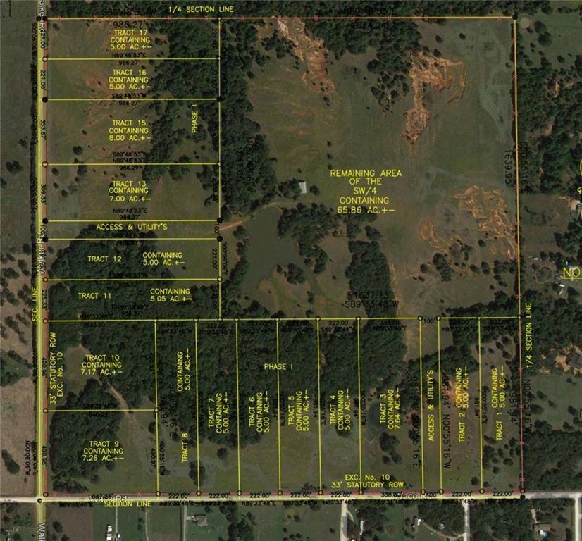 Tract 2 Waco Road,  Bethel Acres,  OK 74851