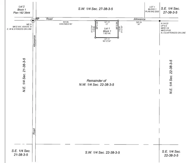 Rural Lacombe County, AB T0M 0X0,On Township Road 38-4 Road