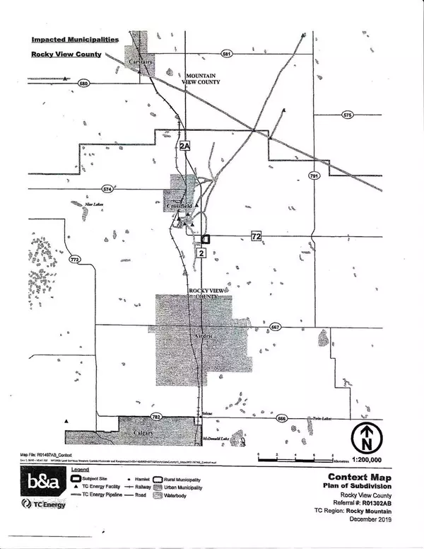 Rural Rocky View County, AB T0M 0S0,# 2 & # 72 Highways