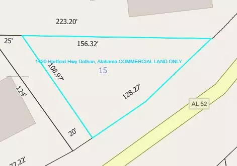 Dothan, AL 36301,1420 Hartford Highway (commercial LAND ONLY)