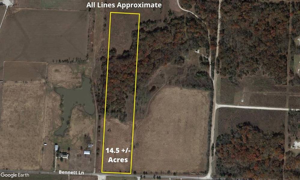 14.5 ac Bennett Lane, Sadler, TX 76264