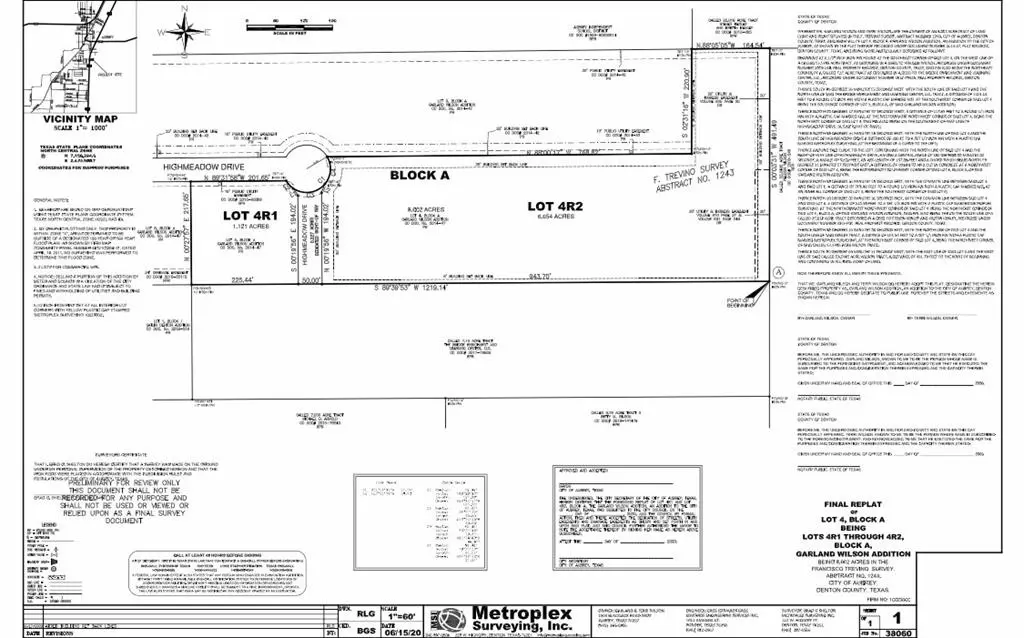 Aubrey, TX 76227,000 Highmeadow Drive