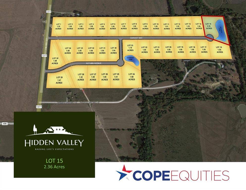 Princeton, TX 75407,Lot 15 Harvest Way