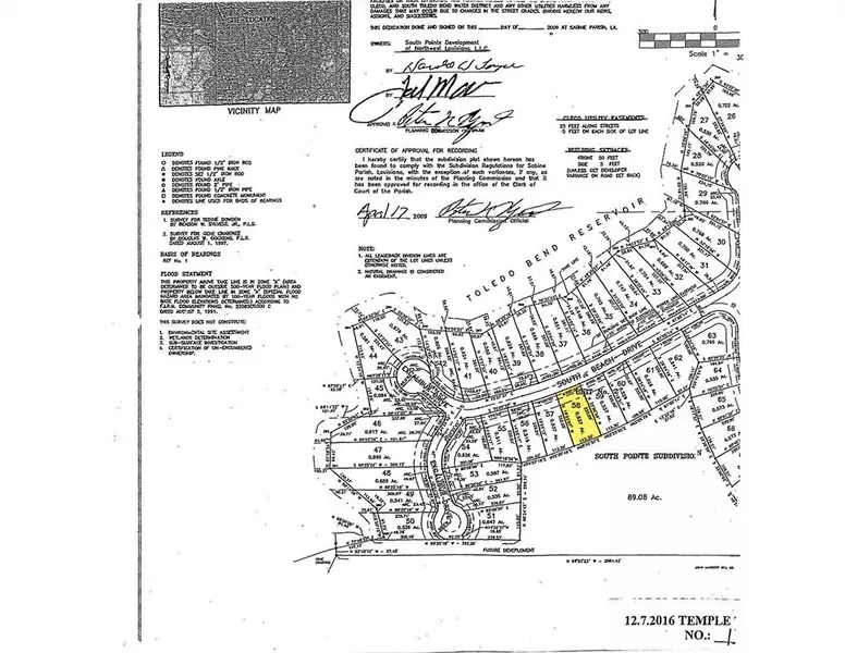 Lot 58 South Beach Drive, Many, LA 71449