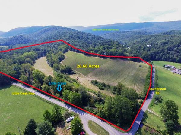 26.66 Ac Spur Branch Road, Dublin, VA 24084