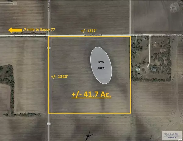 41.7 Ac. E RANCHO ALEGRE RD.,  Sebastian,  TX 78594