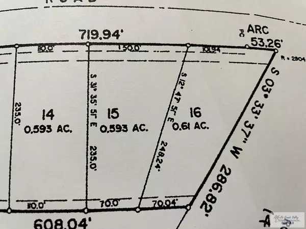 Arroyo City, TX 78583,Lot 15 MARSHALL HUTTS RD.