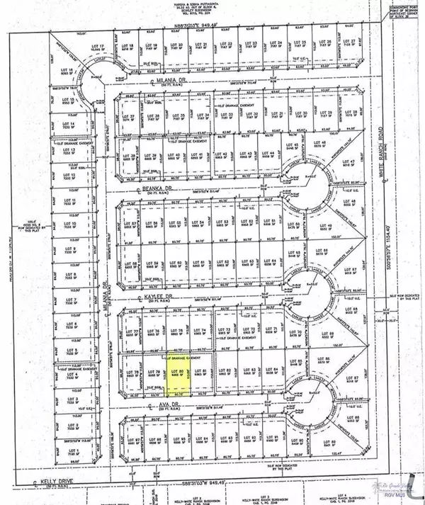 La Feria, TX 78559,LOT 80 AVA DR