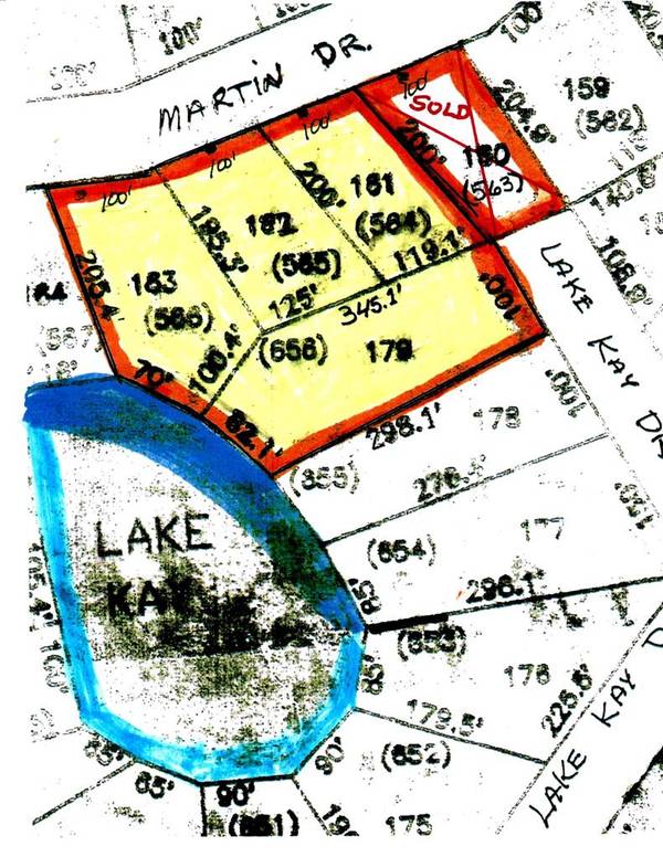 4 lots Martin & Lake Kay Drive, Donalsonville, GA 39845