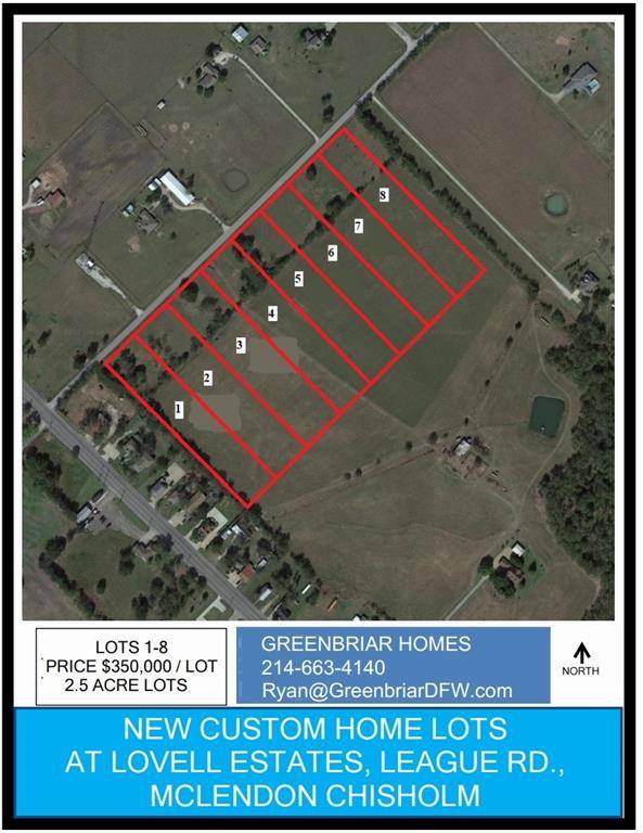 Mclendon Chisholm, TX 75032,Lot 4 TBD League Road