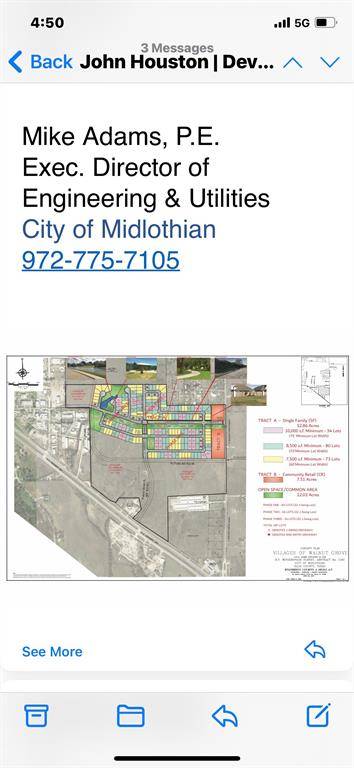 Midlothian, TX 76065,TBD Eastgate Road