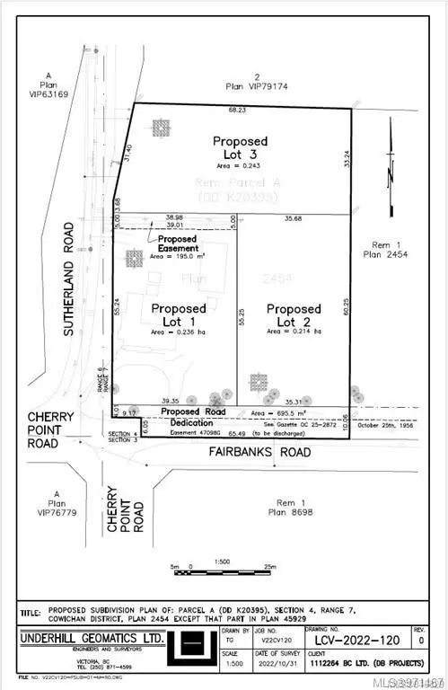 Cowichan Bay, BC V0R 1N2,1195 Fairbanks Rd #Prop Lot C