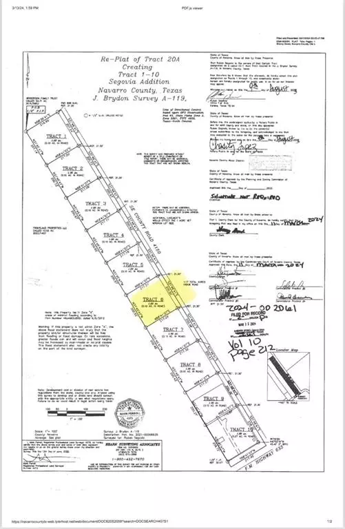 Kerens, TX 75144,Tract 6 FM 635