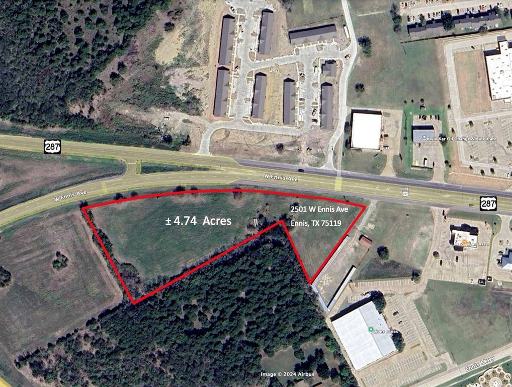 Ennis, TX 75119,TBD 4.74 acres W Ennis Avenue