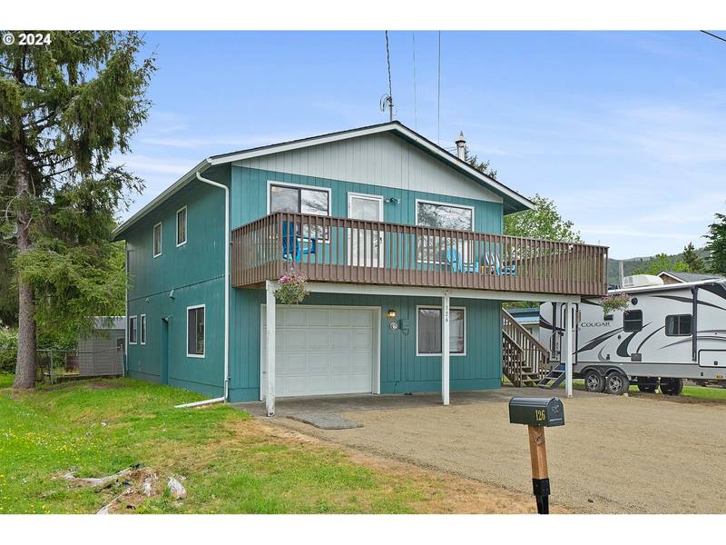 126 N HARBOR ST, Rockaway Beach, OR 97136