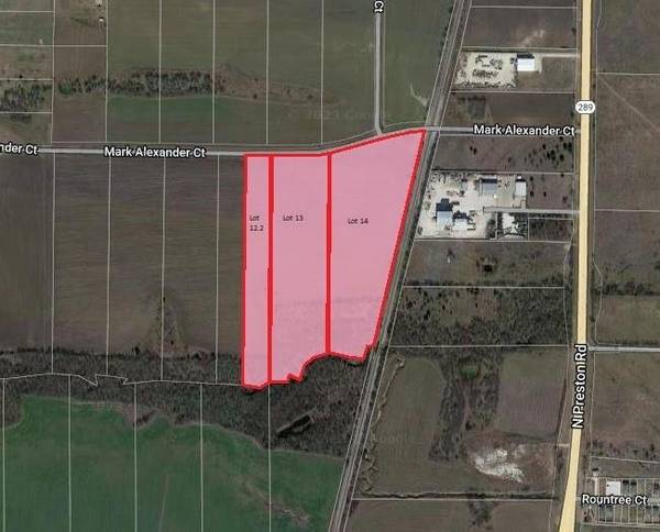 Lots 12.2,  13,  14 Mark Alexander Road,  Celina,  TX 75009