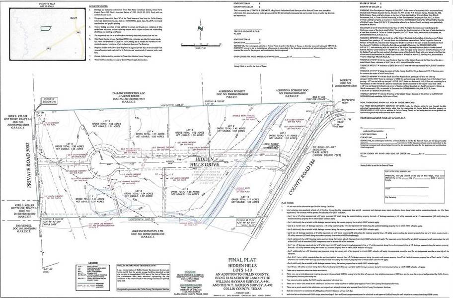 1 Lot Hidden Hills Drive, Anna, TX 75409