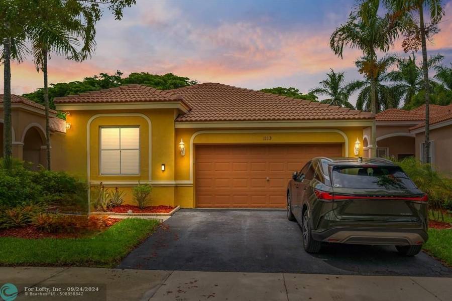 1113 Bluewood Ter, Weston, FL 33327