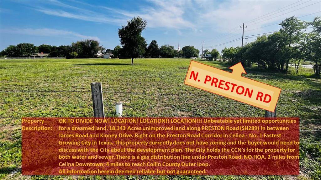 Celina, TX 75009,999 N Preston Road