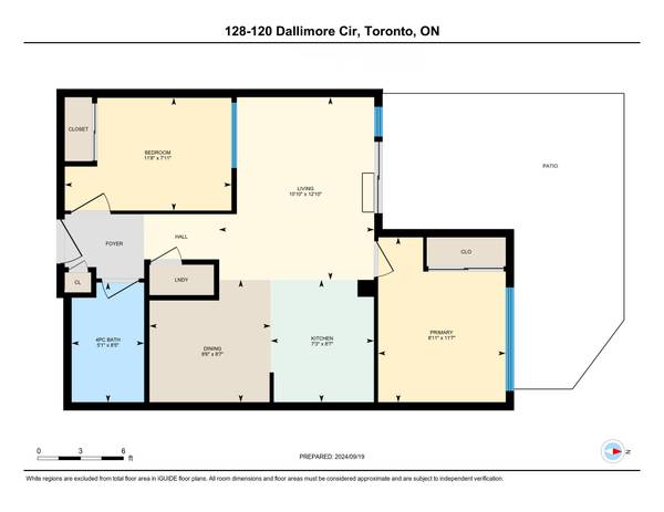 Toronto C13, ON M3C 4J1,120 Dallimore CIR #128