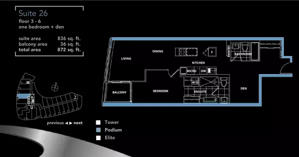 38 Dan Leckie WAY #626, Toronto C01, ON M5V 2V6