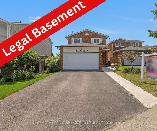 11 Cavalier CT, Brampton, ON L6V 3K5