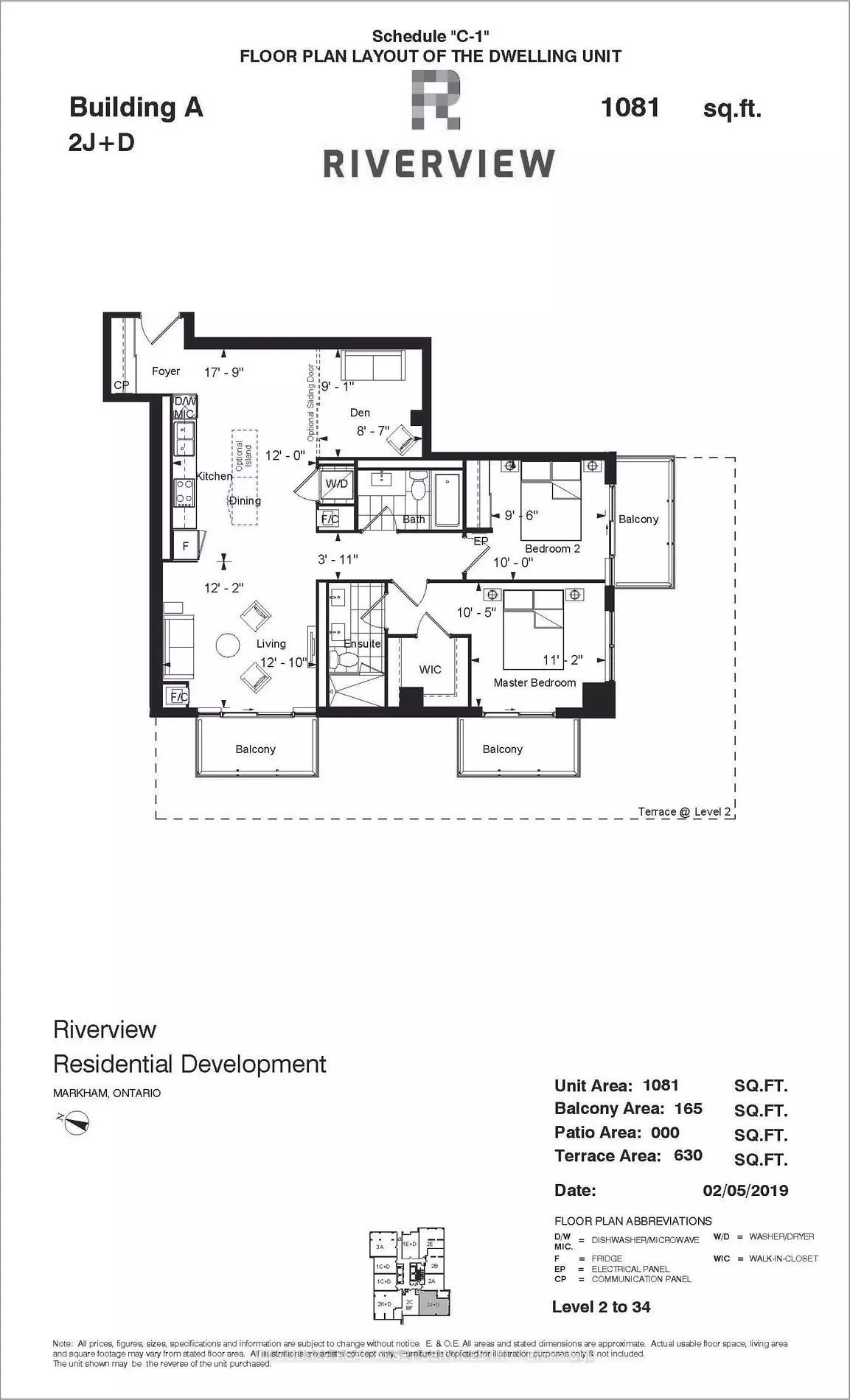 Markham, ON L3R 6L4,8 Water Walk DR #1905