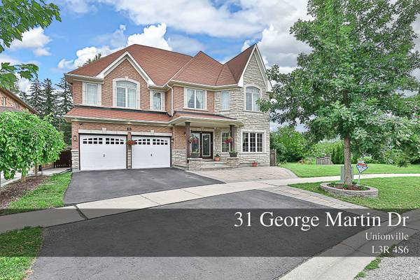 31 George Martin DR, Markham, ON L3R 4S6