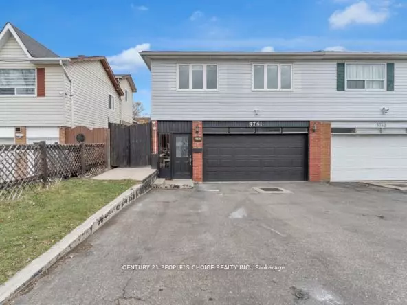 Mississauga, ON L4T 3M1,3741 Keenan CRES