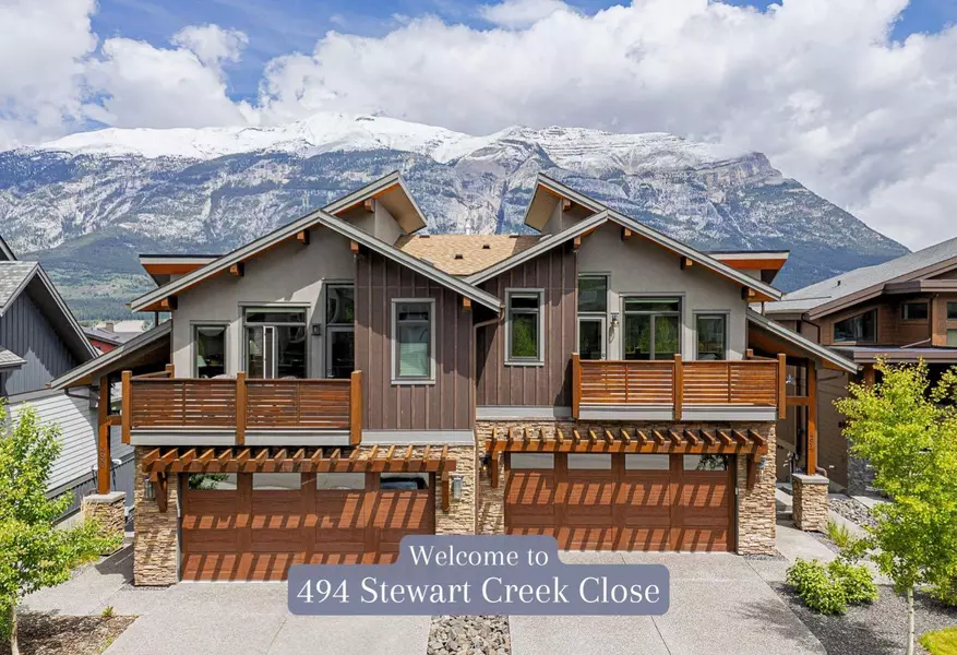 494 Stewart Creek Close, Canmore, AB T1W 0L7