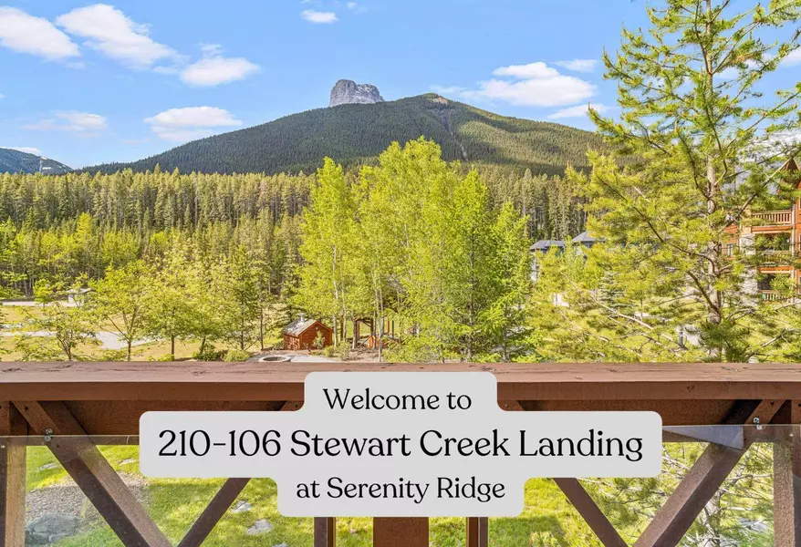 106 Stewart Creek LNDG #210, Canmore, AB T1W0G6