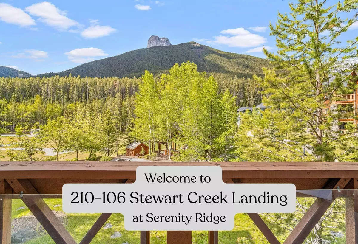 Canmore, AB T1W0G6,106 Stewart Creek LNDG #210