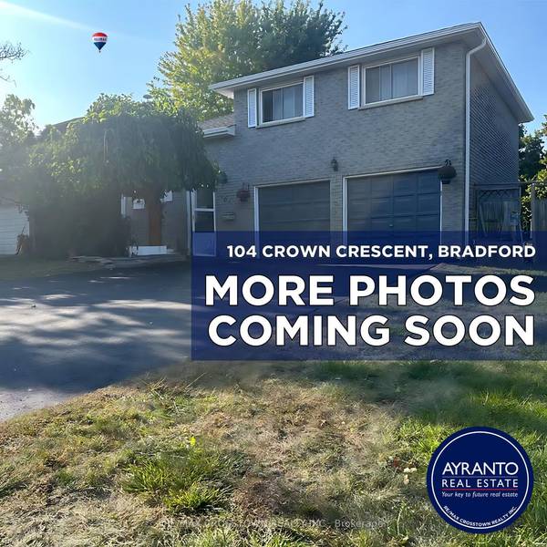 104 Crown CRES, Bradford West Gwillimbury, ON L3Z 2M2