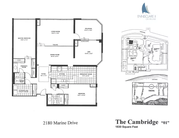 Oakville, ON L6L 5V2,2180 Marine DR #1901