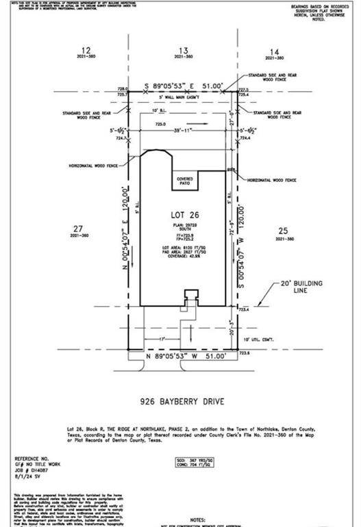 Argyle, TX 76226,926 Bayberry Drive