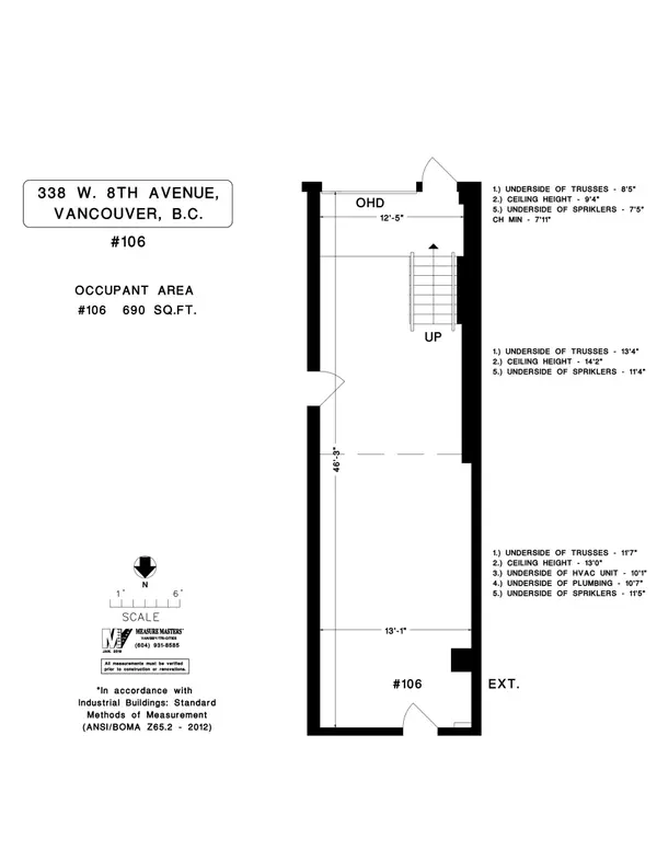 Vancouver, BC V5Y 3X2,106 338 W 8TH AVENUE