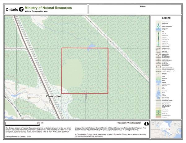 Cochrane Remote Area, ON P0K 1G0,LT1 CON 2 NEWMARKET N/A