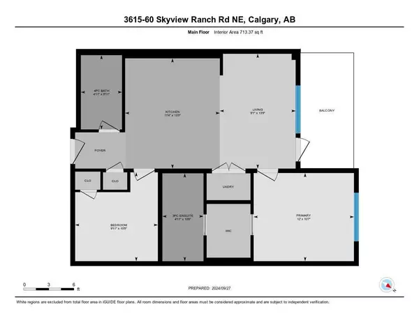 Calgary, AB T3N0G3,60 skyview Ranch RD NE #3615