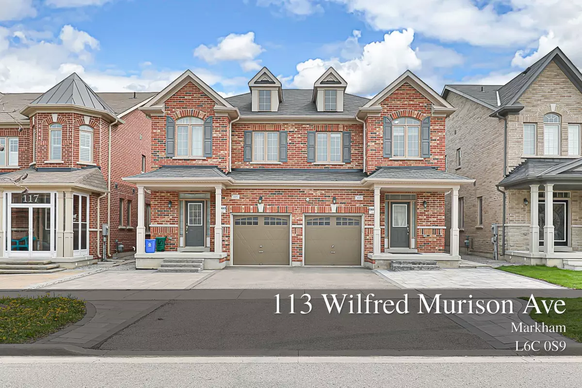 Markham, ON L6C 0S9,113 Wilfred Murison AVE