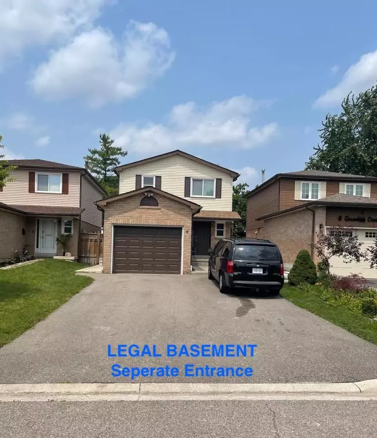 Brampton, ON L6X 2V6,6 Greenleaf CRES