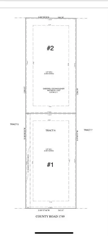 Chico, TX 76431,Lot 6R1 County Rd 1749